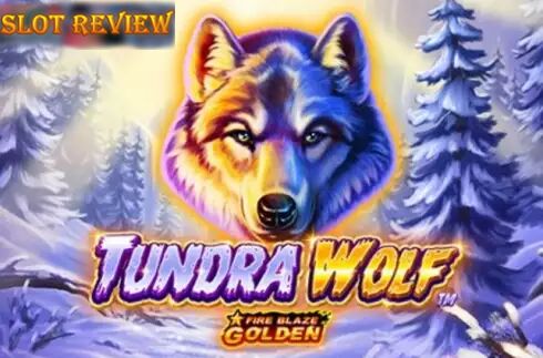 Fire Blaze Golden Tundra Wolf